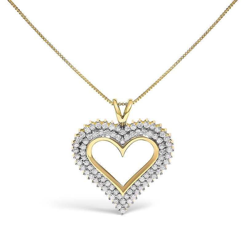 .925 Sterling Silver Diamond Heart 18 .925 Sterling Silver Diamond Heart 18