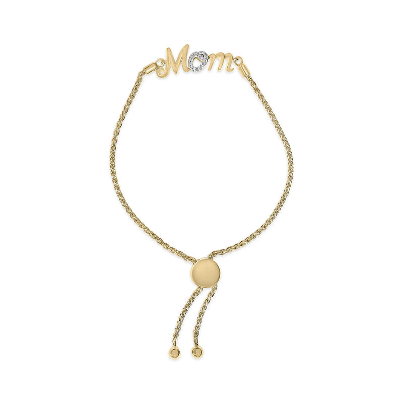 Gold Vermeil Diamond Accent Gold Vermeil Diamond Accent