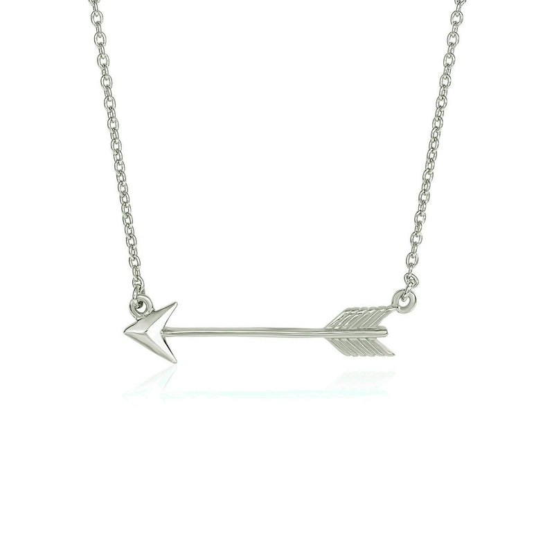 Necklace with Arrow in Sterling Silver Product Image