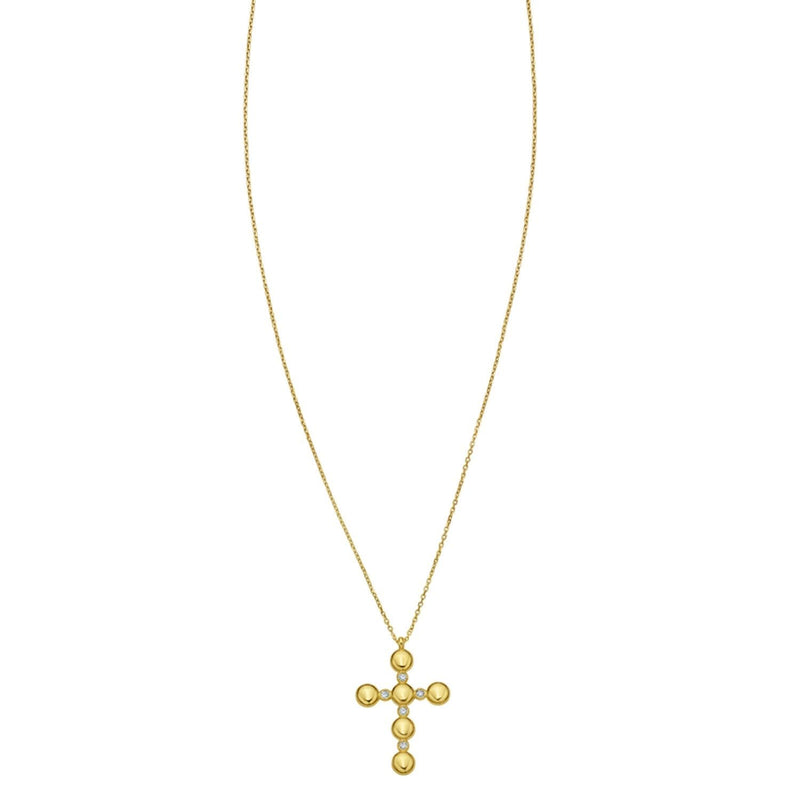 14K Yellow Gold Classic Cable Chain 14K yellow gold cable chain necklace with closed oval links