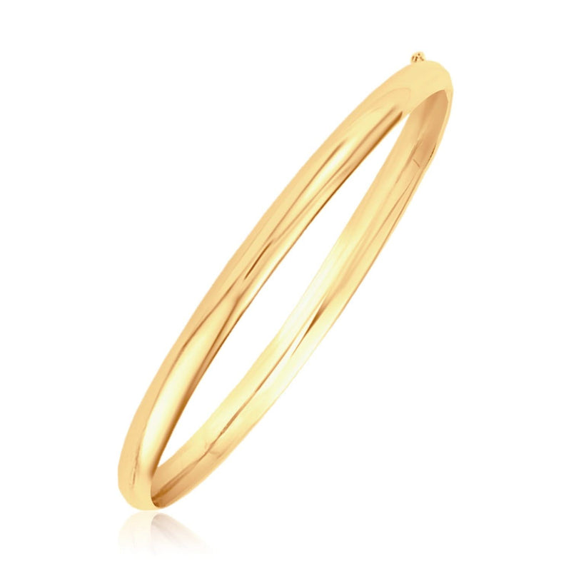Classic Bangle in 14k Yellow Gold (5.00 mm) Product Image