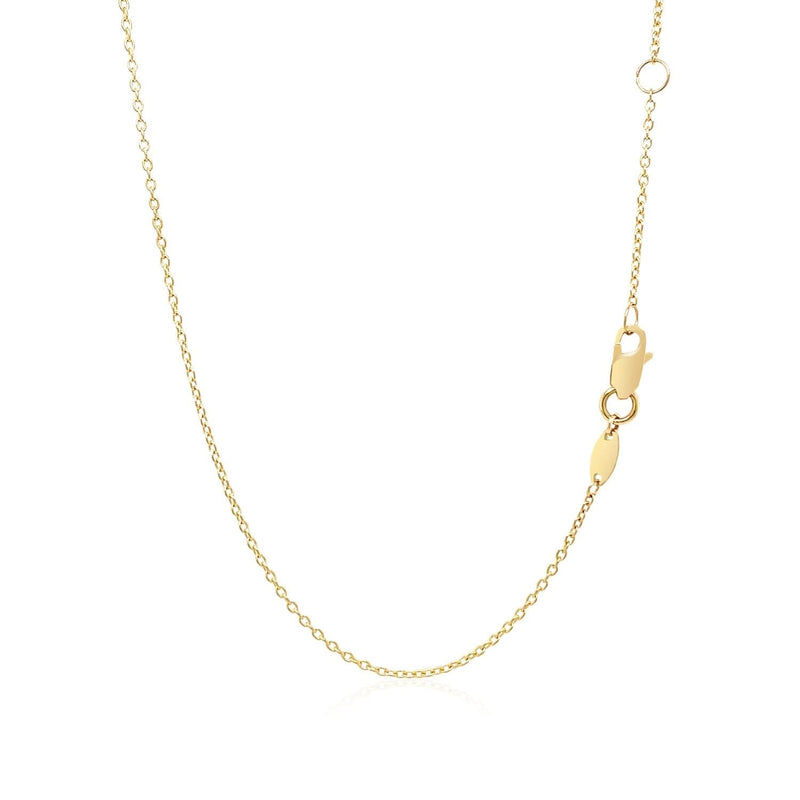 14k Yellow Gold Smooth Flat Horizontal Bar Style Necklace 14K yellow gold smooth flat horizontal bar style necklace