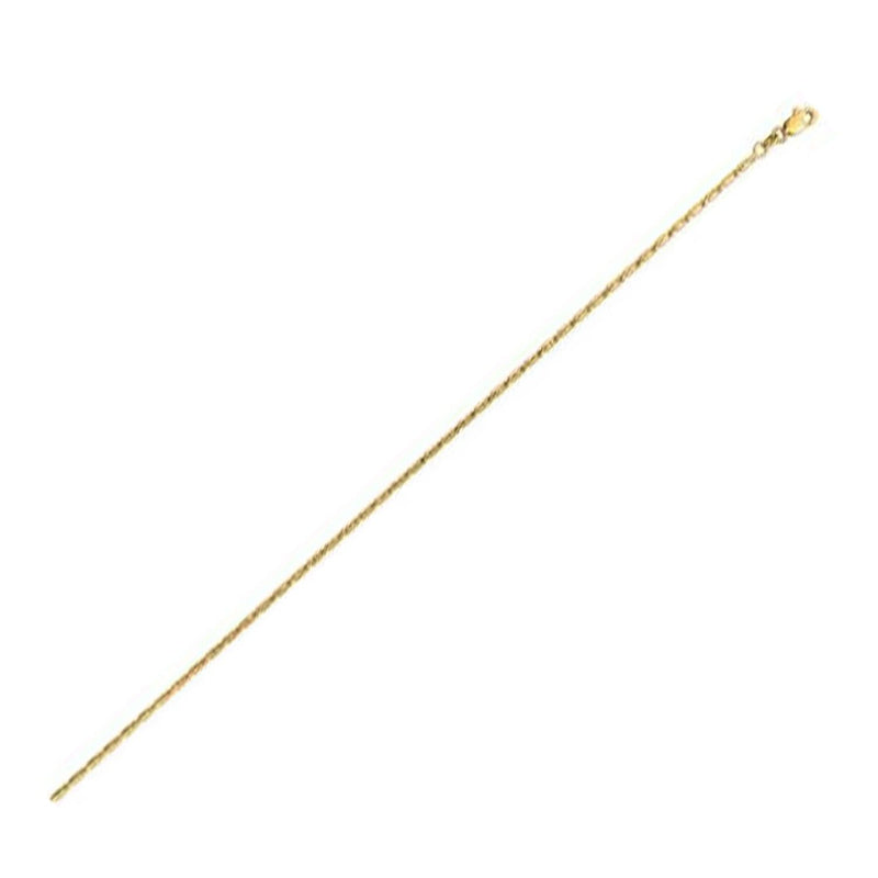 14k Yellow Gold Lumina Pendant Chain (2.11 mm) 14K yellow gold Lumina oval-link chain at 2.11 mm width