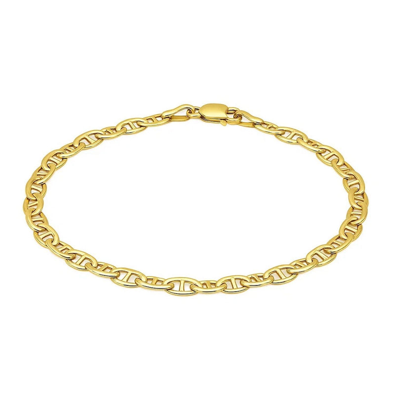 10k Yellow Gold Mariner Link Bracelet (4.50 mm) Product Image
