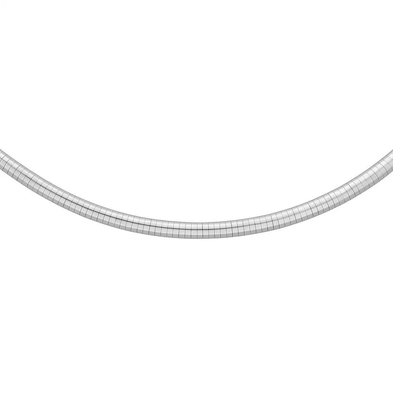 Sterling Silver Classic Omega Chain Necklace (6.0mm) Product Image