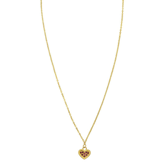 14K yellow gold rope chain necklace with twisted braided links