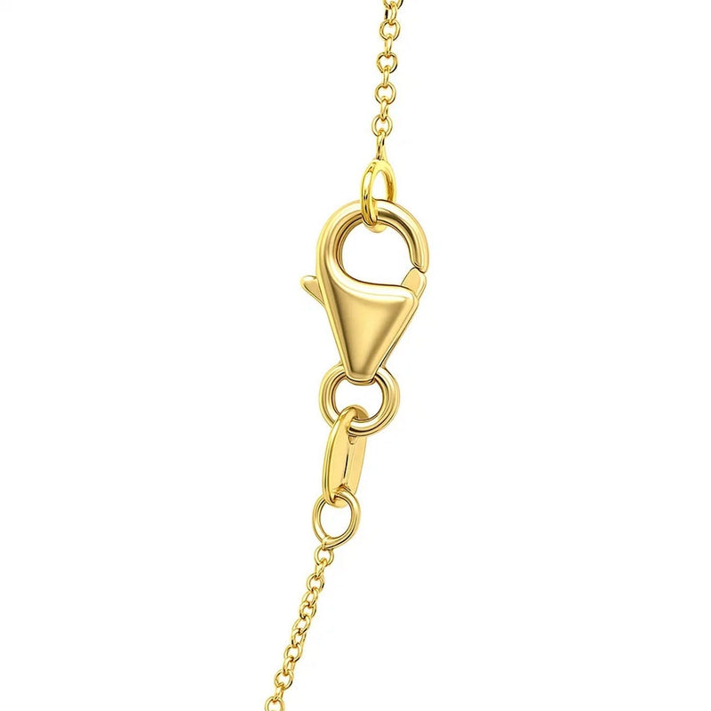 14k Yellow Gold Oval Cable Link Chain (0.85 mm) Product Image