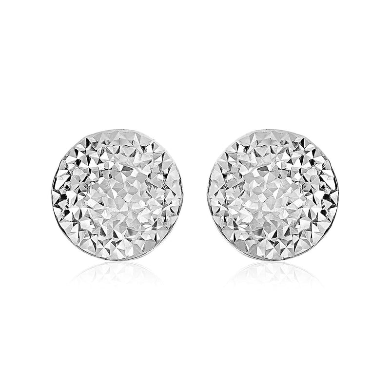 Sterling Silver Large Textured Circle Earrings Sterling silver 925 large textured open circle statement earrings