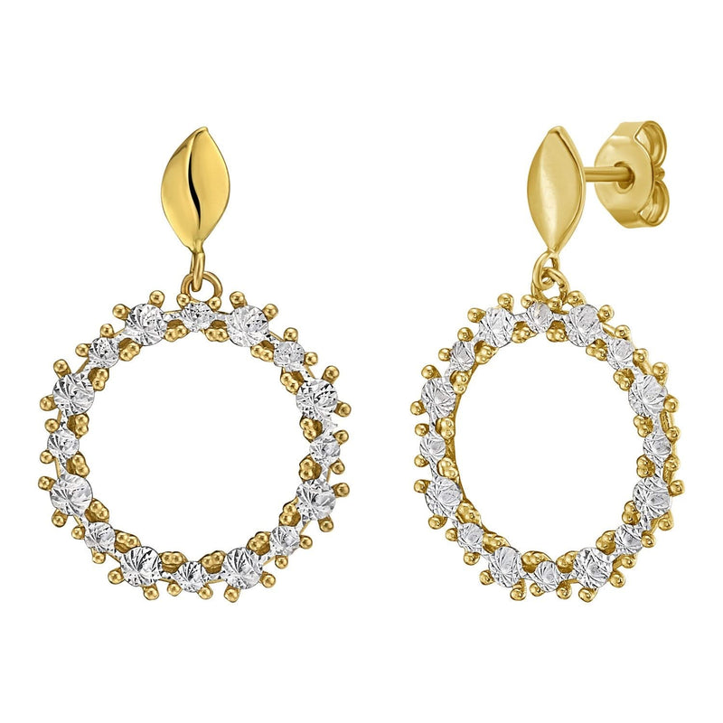 14K Yellow Gold Polished Oval Hoop Earrings 14K yellow gold oval hoop earrings with polished finish