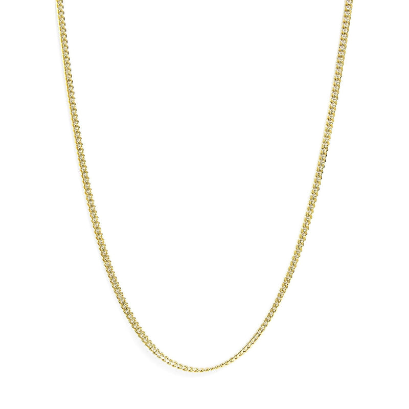 Semi-Solid 14K Yellow Gold 4.5mm Miami Cuban Chain Necklace - Unisex Chain Semi-Solid 14K Yellow Gold 4.5mm Miami Cuban Chain Necklace - Unisex Chain-0