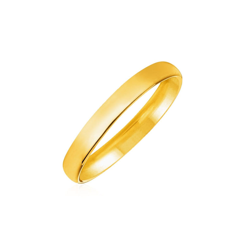 14k Yellow Gold 5mm Comfort Fit Wedding Band 14k Yellow Gold 5mm Comfort Fit Wedding Band