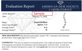 AGS Certified 14k White Gold 3.0 Cttw Baguette and Brilliant Round-Cut Diamond Journey 18