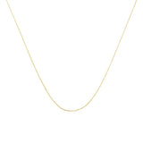 10K Gold 0.5 mm Slender & Dainty Fine Rope Chain Necklace-2 thumbnail 3