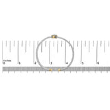 18K Yellow Gold Plated .925 Sterling Silver Diamond Accent Dragonfly Medallion Bangle Bracelet (I-J Color, SI1-SI2 Clarity) - 7.75 Inches-4 thumbnail 5