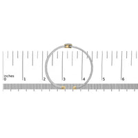 18K Yellow Gold Plated .925 Sterling Silver Diamond Accent Dragonfly Medallion Bangle Bracelet (I-J Color, SI1-SI2 Clarity) - 7.75 Inches