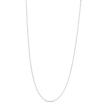 .925 Sterling Silver 0.7mm Slim and Dainty Unisex 18" Inch Ball Bead Chain Necklace-0