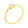 14K Yellow Gold Plated .925 Sterling Silver 1/20 cttw Miracle Set Diamond Promise Ring (J-K Color, I1-I2 Clarity)-0