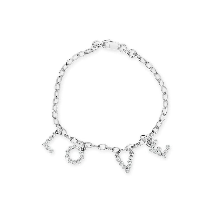 10k White Gold 1/6 Cttw Diamond 