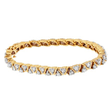 14K Yellow Gold Round-Cut Diamond Bracelet (4.00 cttw, H-I Color, I1-I2 Clarity)-0