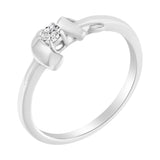 10K White Gold Diamond Promise Ring (1/10 Cttw, H-I Color, SI2-I1 Clarity)-3 thumbnail 4