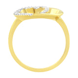 14KT Yellow Gold 1/10 ctw. Diamond Heart Shape Ring (K-L, I1-I2)-4 thumbnail 5