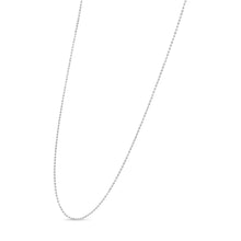 .925 Sterling Silver 0.7mm Slim and Dainty Unisex 18" Inch Ball Bead Chain Necklace-1