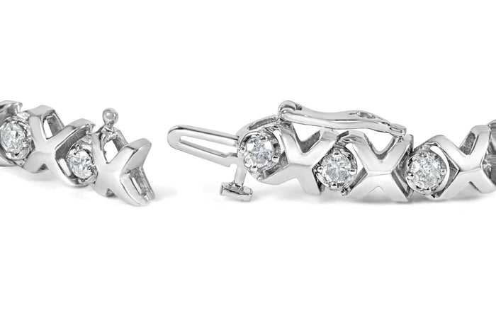 10k White Gold 2.00 Cttw Round-Cut Diamond 