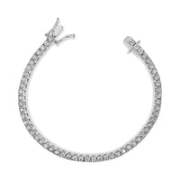 14K White Gold 3.0 Cttw Miracle Set Round-Cut Lab Grown Diamond Illusion 7