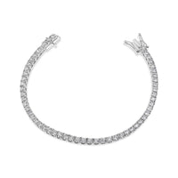 14K White Gold 2.0 Cttw Miracle Set Round-Cut Lab Grown Diamond Illusion 7
