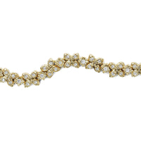 .925 Sterling Silver 1/4 Cttw Diamond Marquise Shaped Link 4