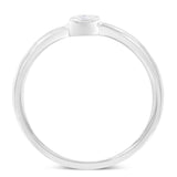 .925 Sterling Silver Miracle-Set Diamond Round Shaped Promise Ring (0.05 Cttw, J-K Color, I1-I2 Clarity)-1 thumbnail 2