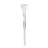 .925 Sterling Silver Miracle-Set Diamond Round Shaped Promise Ring (0.05 Cttw, J-K Color, I1-I2 Clarity)-4 thumbnail 5