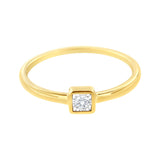 14K Yellow Gold Plated .925 Sterling Silver 1/20 cttw Miracle Set Diamond Promise Ring (J-K Color, I1-I2 Clarity)-2 thumbnail 3
