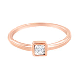 14K Rose Gold Plated .925 Sterling Silver 1/20 cttw Miracle Set Diamond Promise Ring (J-K Color, I1-I2 Clarity)-2 thumbnail 3