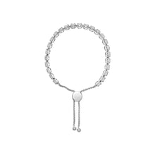 14K White Gold 6.00 Cttw Diamond 4”-10” Adjustable Bolo Tennis Bracelet (I-J Color, I1-I2 Clarity)-2