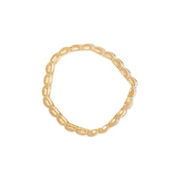 10K Yellow Gold 5.00 Cttw Round-Cut Diamond Link 7