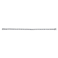 14K White Gold Round-Cut white and Blue Diamond Fashion Bracelet (3.70 cttw, H-I Color, SI1-SI2 Clarity)