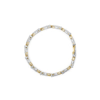 10K Yellow and White Gold 2.00 Cttw Diamond 