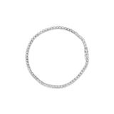 14K White Gold Classic Lab-Grown Diamond Tennis Bracelet (F-G Color, VS2-SI1 Clarity) - 7