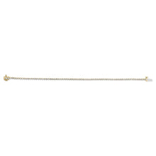10K Yellow Gold Plated Sterling Silver 2.0 Cttw Diamond Classic Tennis Bracelet - 7.25" Inches-2