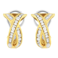 14K Yellow and White Gold 1/2 TDW 