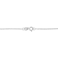 .925 Sterling Silver 4 Cttw Round-Cut Double Row Composite Diamond Heart 18