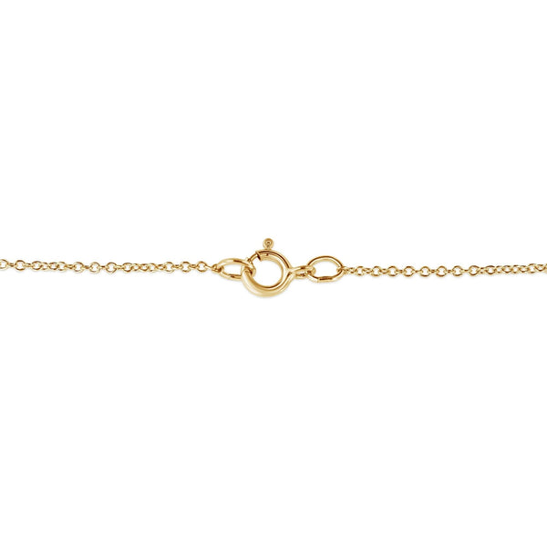 10K Yellow Flashed .925 Sterling Silver 1/4 Cttw Champagne Diamond Filigree Cross Pendant Necklace (K-L Color, I1-I2 Clarity) - 18