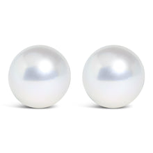 14K Gold Cultured Freshwater Pearl Solitaire Stud Earrings-4