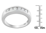 14K White Gold 3/4ct. TDW Diamond Channel Band Ring (H-I, I1-I2)-3 thumbnail 4