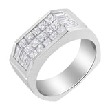 14KT White Gold Diamond Ring (1 3/4 cttw, G-H Color, VS2-SI1 Clarity)-4 thumbnail 5