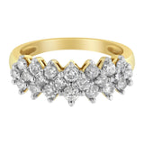 10K Yellow Gold Round Diamond Ring (1 cttw, J-K Color, I1-I2 Clarity)-4 thumbnail 5
