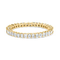 14K Gold 1.0 Cttw Princess Diamond Eternity Band Ring-0