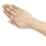 14K Gold 1.0 Cttw Princess Diamond Eternity Band Ring-4 thumbnail 5