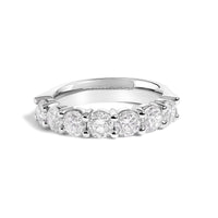 14K Gold 2. 0 Cttw Diamond 7 Stone Band Ring
